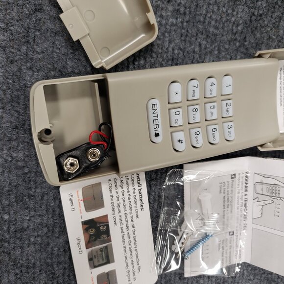 Garage Door Keyless Keypad Entry Opener 877LM 877Max For Liftmaster Craftsman - Picture 3 of 7